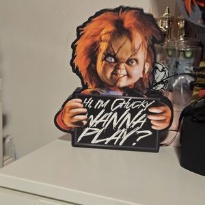 Chucky Wall Decor - Orange and Black